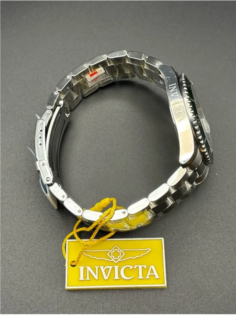Invicta Pro Diver Selaxis Men’s Watch Black Dial Green Bezel 43mm - 50943